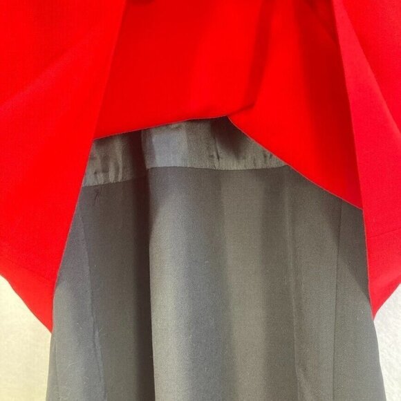 Vintage Pamela Swift 100% Wool Layered Maxi Dress Laganlook 80s Academia - Picture 5 of 9